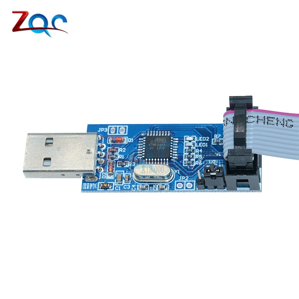 Bảng Mạch Phát Triển AVR ATMEGA16 ATmega32 + USB Lập Trình ISP USBasp Cho Máy ATMEL20210822