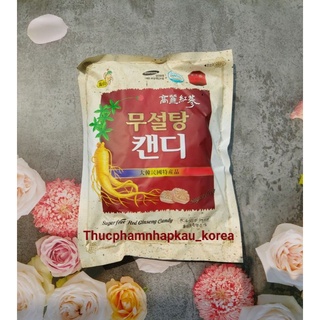 (Date 2026) Kẹo Sâm Không Đường Hàn Quốc 500g Trắng. .