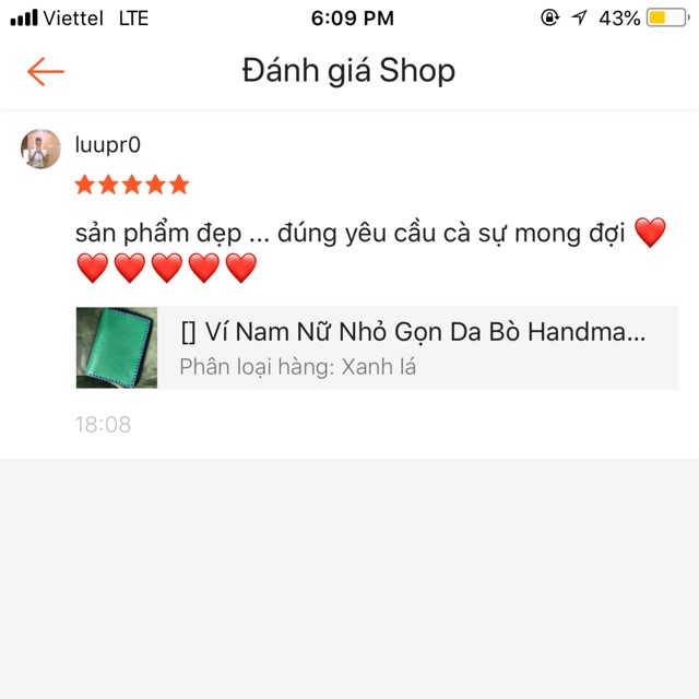 [Nhập GALA10 giảm 10%] [Hình Thật] Ví Nam Nữ Nhỏ Gọn Da Bò Handmade Để Thẻ và Name Card