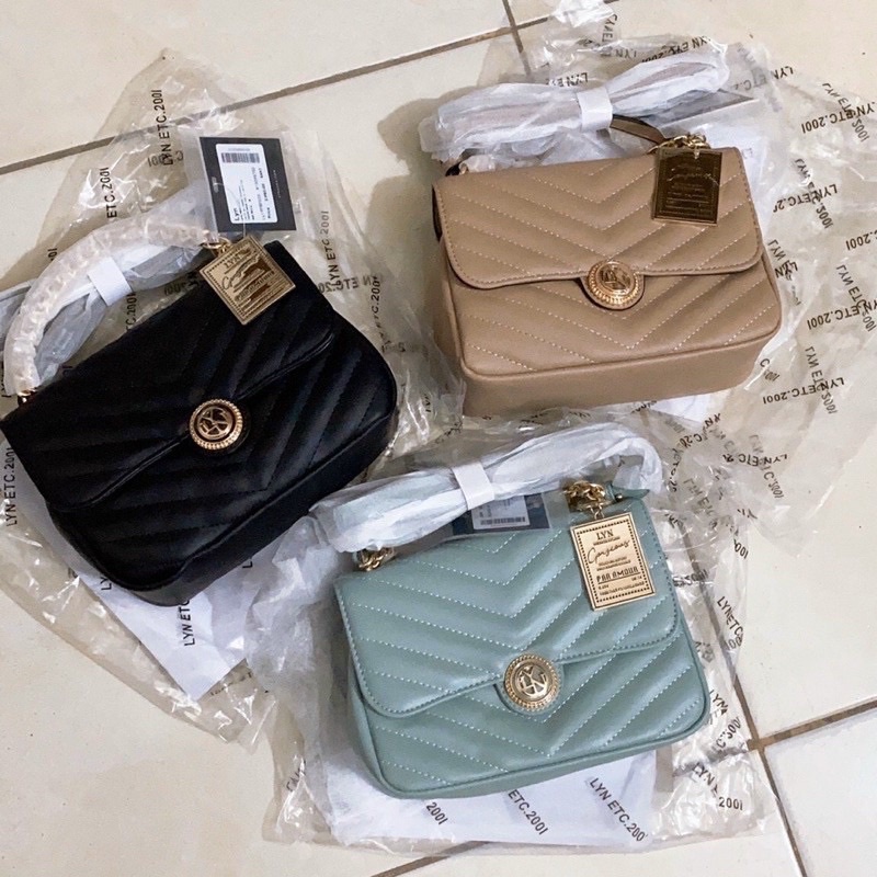 VIDEO tự quay_PASS Túi xách LYN MÀU BE size 20