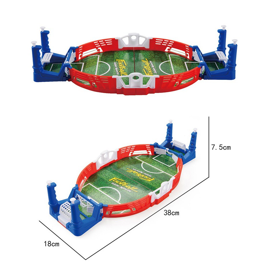 ❈♞[GÓI QUÀ MIỄN PHÍ] Bộ Đồ Chơi Bóng Đá Thu Nhỏ Banh Trên Bàn Trẻ Em Gia Đình - Table football game kid adult battle toy