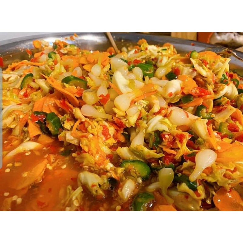 (Giao Hỏa Tốc) Kim chi củ kiệu hộp 500gr 50k | BigBuy360 - bigbuy360.vn