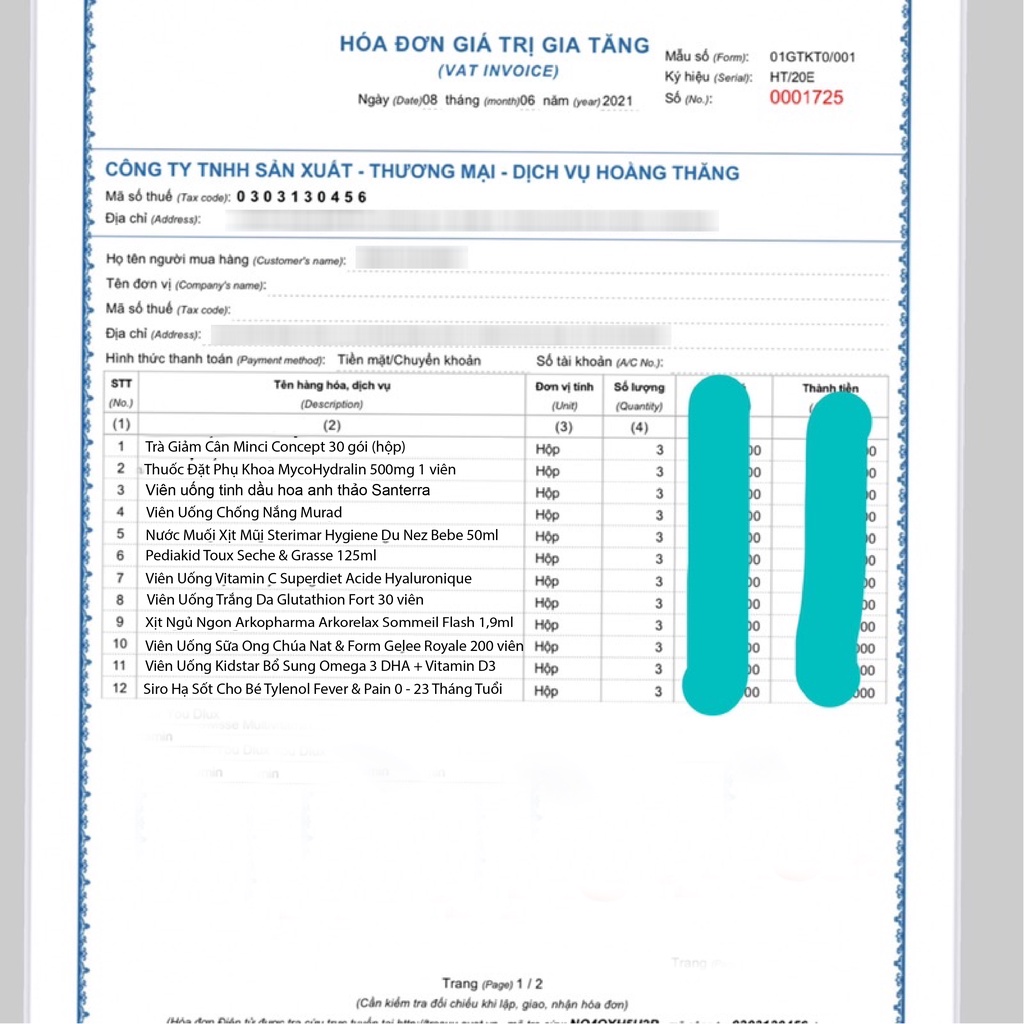 Viên Uống Tinh Dầu Hoa Anh Thảo Santerra Huile Onagre 200 viên