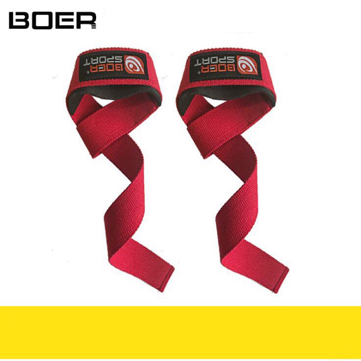 Dây quấn cổ tay nâng tạ, hỗ trợ bảo vệ cổ tay khi tập gym Boer PS21 (1 cặp)