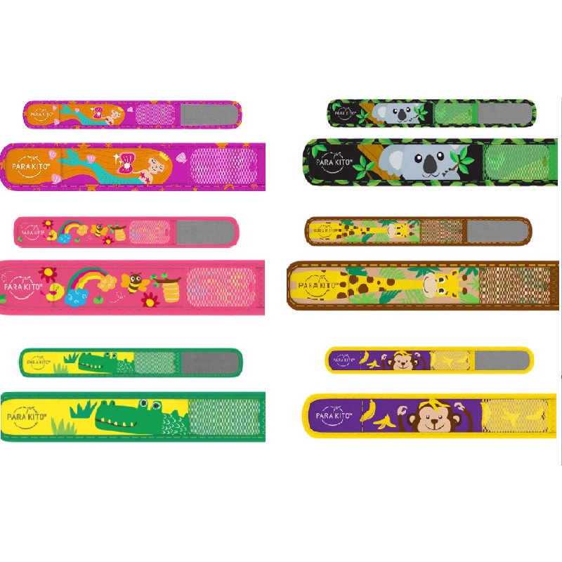 Viên chống muỗi có vòng đeo tay trẻ em họa tiết  - PARA’KITO™ Mosquito Repellent Pirates Graphic Band Kids