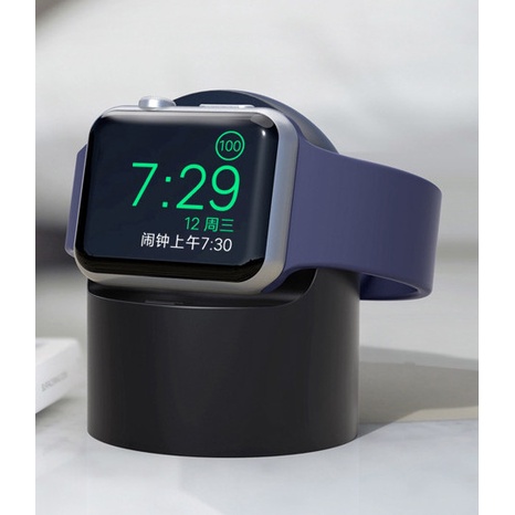 Đế dock sạc không dây Apple Watch Nhôm nguyên khối, kiêm Giá đỡ đồng hồ thông minh