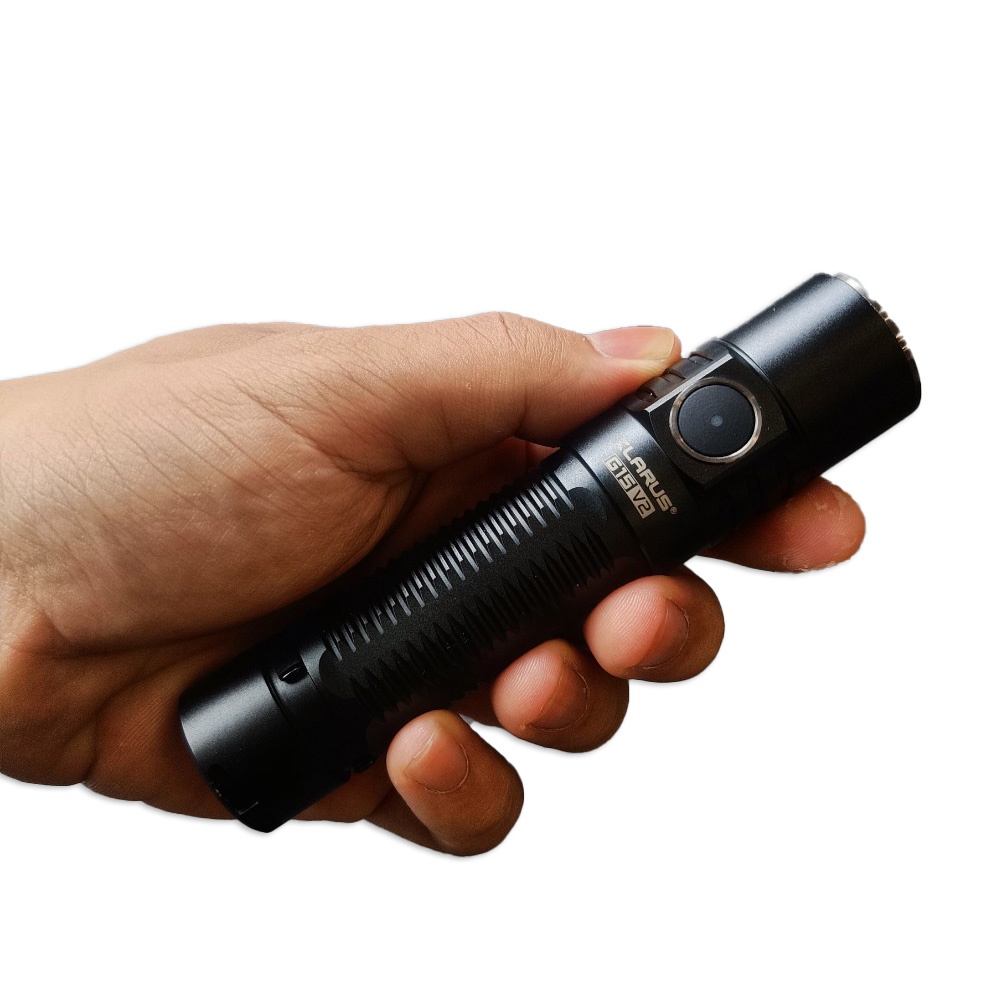 Đèn pin KLARUS G15 v2 độ sáng 4200 lumen chiếu xa 200m pin sạc 21700 5000mAh cổng sạc USB C kiêm power bank