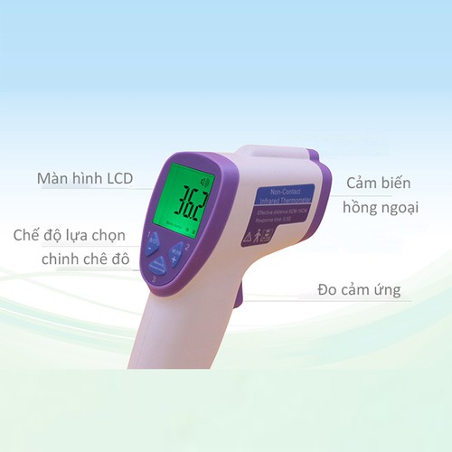 SỨC KHỎE 💖 Nhiệt Kế Điện Tử Hồng Ngoại Đa Năng Wb63|GP300 - Đo nhanh chỉ 1s, tiện lợi bền bỉ