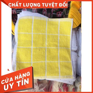 Khăn lau bàn- khăn vuông vàng Khăn lau bàn- khăn vuông vàng