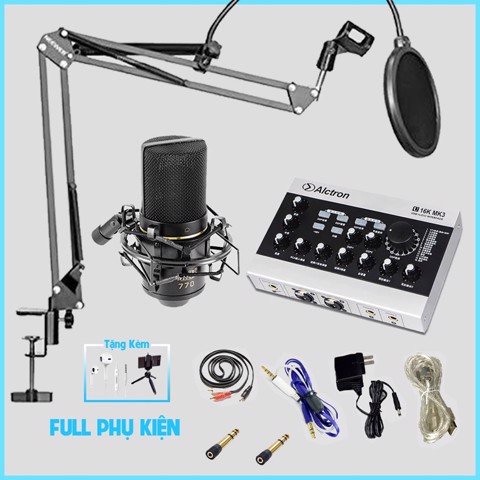 Sound card Alctron U16K MK3 - Sound card livestream