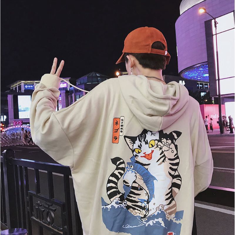 Áo hoodie vải nỉ tay dài kiểu năng động cho nam | BigBuy360 - bigbuy360.vn