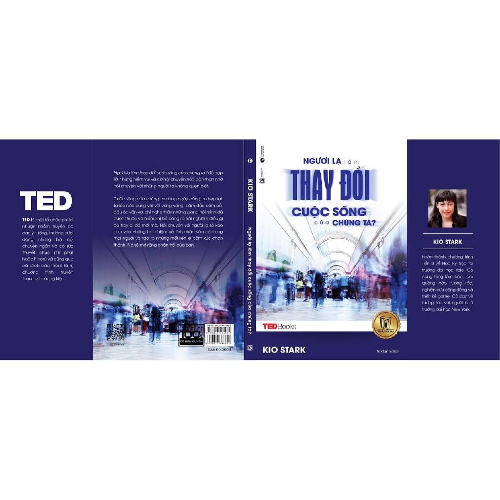 Sách - TedBooks Người Lạ Làm Thay Đổi Cuộc Sống Của Chúng Ta Tặng Bookmark