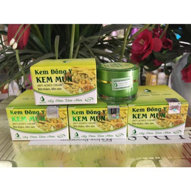 Kem mụn đông y ngân bình sạch mọi loại mụn, mụn ẩn, mụn trứng cá, mụn mủ, mụn bọc, ...giảm mờ thâm liền sẹo | BigBuy360 - bigbuy360.vn