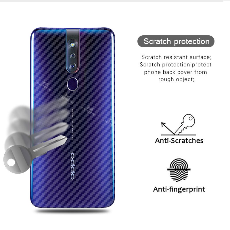 5 miếng dán CARBON cho điện thoại OPPO A18 A58 A98 A78 A38 A59 A79 A17 A17K A77s A57 A76 A96 A95 A55 A77 A16 A16k A3S A5S