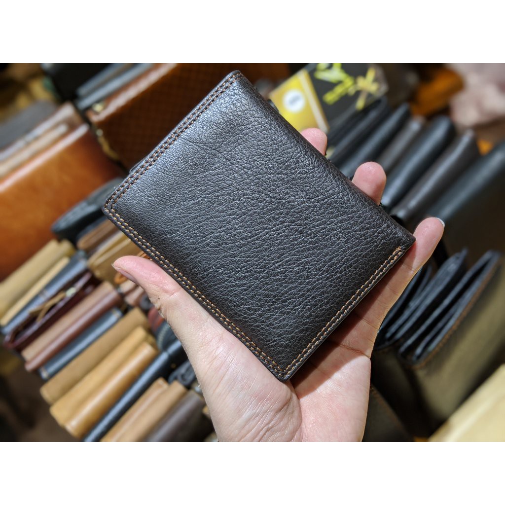 Ví nam đứng VD1050. Da bò thật. Đơn giản, sang trọng - DA THẬT 100% & BẢO HÀNH 2 NĂM