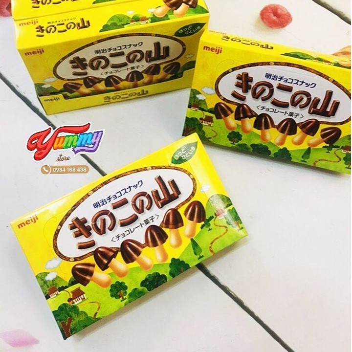 Bánh Nấm Socola Meiji