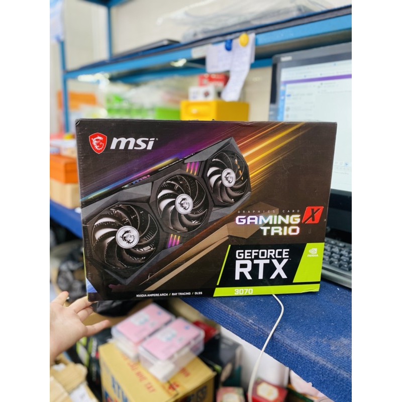 1 Box Hộp Đựng Card VGA RTX 3070 8Gb Full Xốp + Tag Mac Đủ
