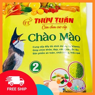 Cám chim chào mào Thúy Tuấn số 2 200gram - Cám chào mào Thúy Tuấn cao cấp