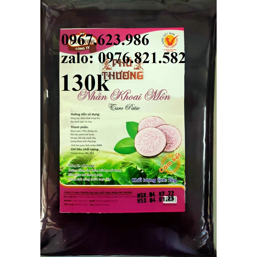 Nhân khoai môn phú thương 2kg