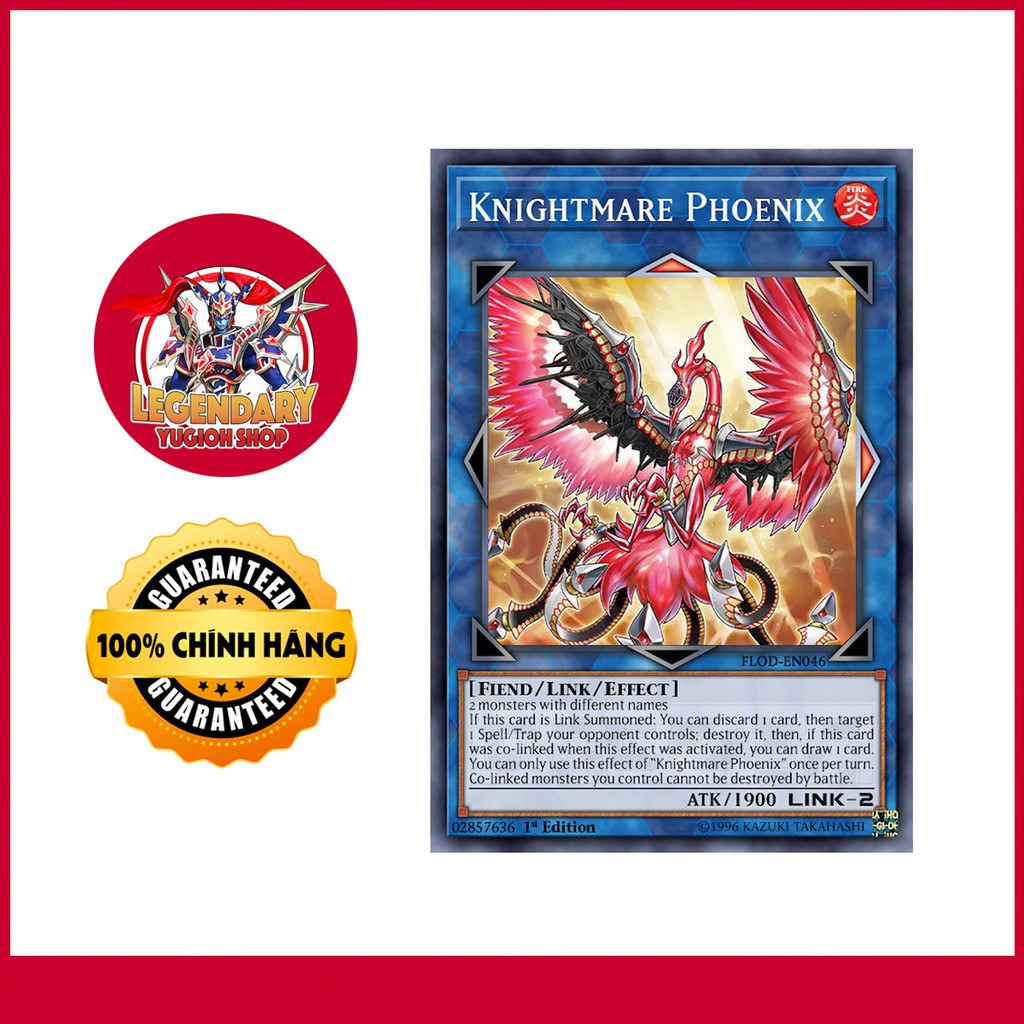 [EN-JP]Thẻ Bài Yugioh Chính Hãng] Knightmare Phoenix