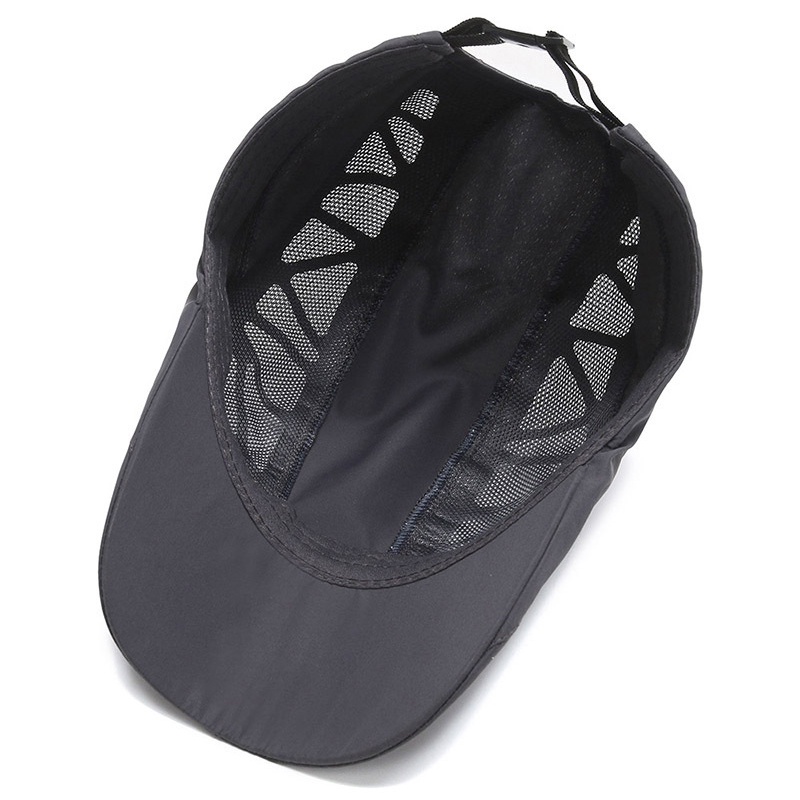 Mũ Lưỡi Trai Unisex Phối Lưới Thoáng Khí Nhanh Khô Thời Trang Mùa Hè