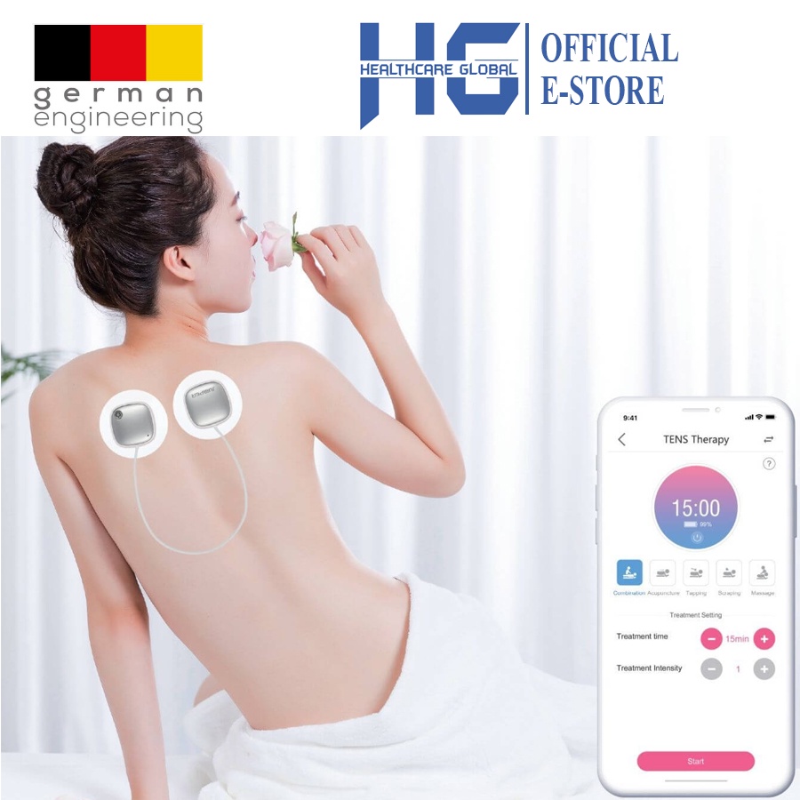 Máy massage vật lý trị liệu bằng liệu pháp TENS JUMPER JPD-ES100 | kích thích thần kinh và cơ bằng xung điện qua da