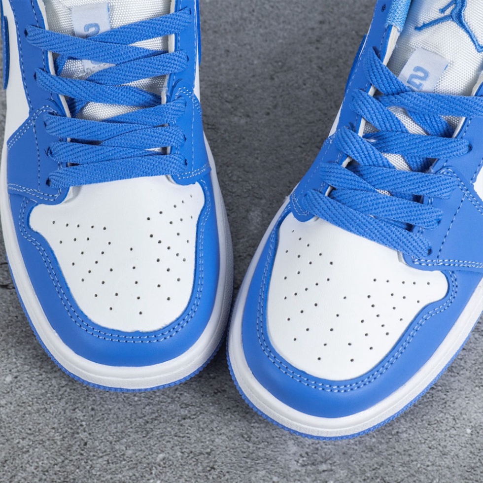 Giày Thể Thao Nam Nữ Cổ Thấp Giày sneakers Jordan JD 1 Low Xanh Dương | BigBuy360 - bigbuy360.vn