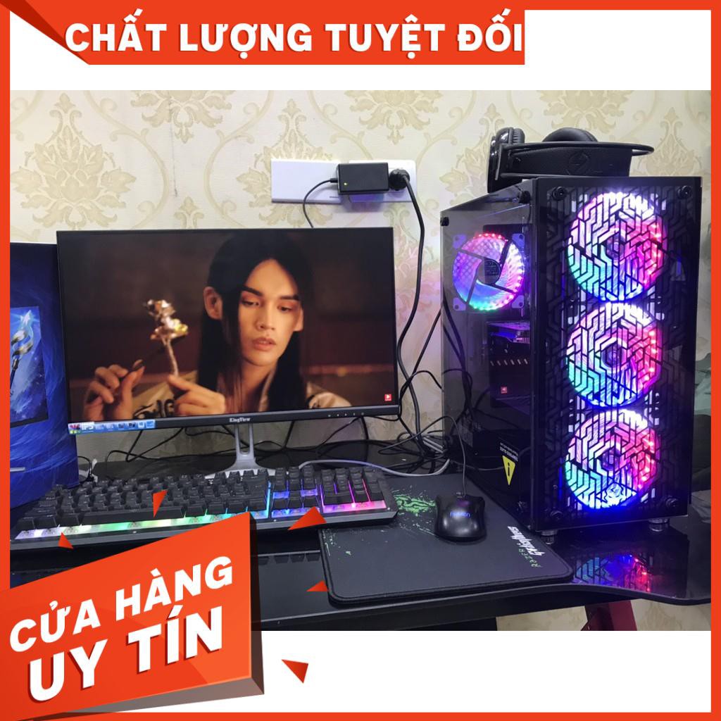 [HOT]BỘ MÁY TÍNH CHƠI GAME NẶNG , MÀN HÌNH CONG 24INH 75HZ LED FULL HD GIÁ RẺ | BigBuy360 - bigbuy360.vn