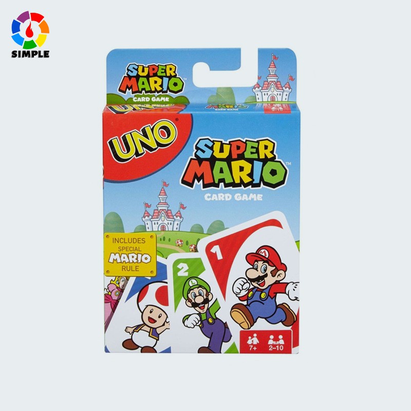 Bộ thẻ bài Uno: Super Mario độc đáo vui nhộn