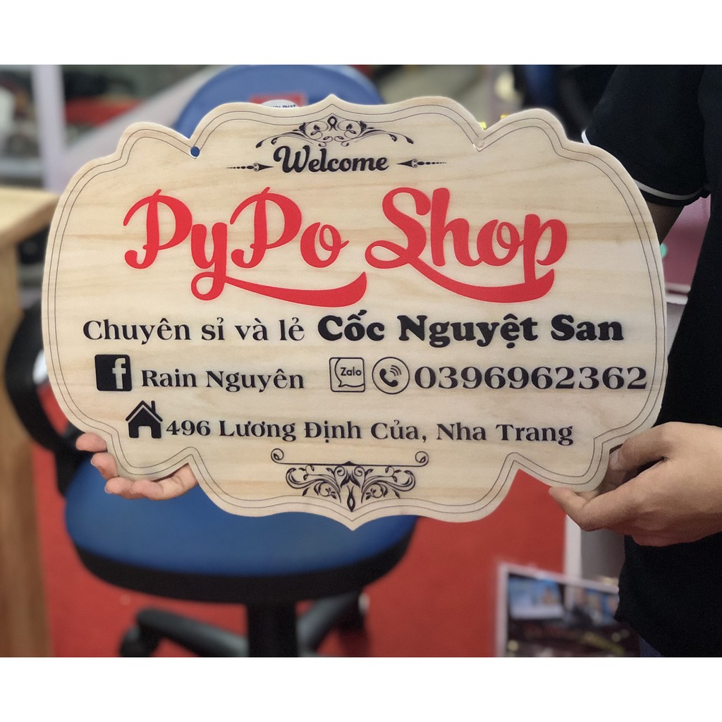 Bảng hiệu LIVESTREAM - Biển hiệu treo shop xinh xắn - Size 30x50cm