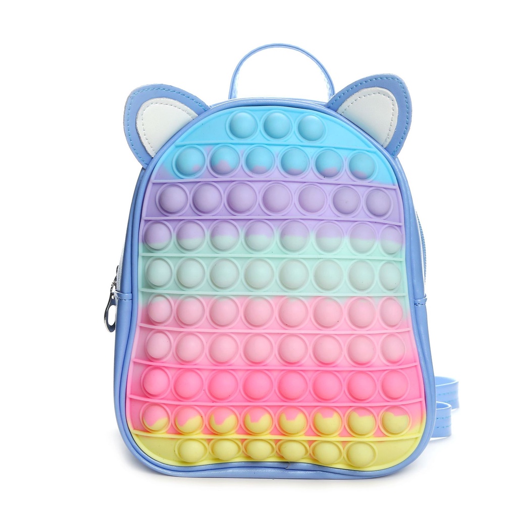 Ba Lô Đồ Chơi Fidget Spinner Cỡ LớN GiúP GiảM Stress Cho Bé GáI