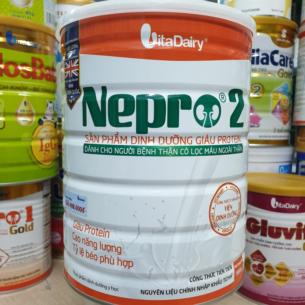 Sữa Nepro 2 900g (chạy thận nhân tạo) Date mới