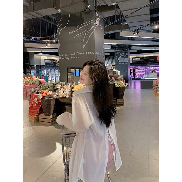 Áo khoác voan tơ Bigsize