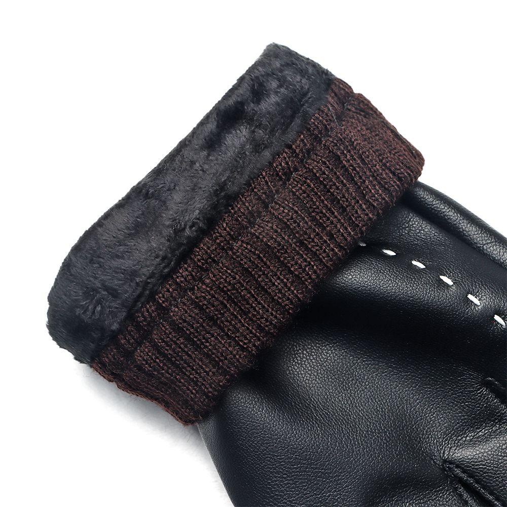 Găng Tay Da Giữ Ấm Chống Gió Có Thể Dùng Màn Hình Cảm Ứng Thời Trang Công Sở Cho Nam Và Nữ