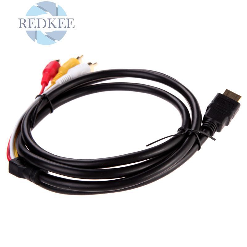 Bộ Chuyển Đổi Âm Thanh / Video Từ 1.5m Hdmi Sang 3-rca