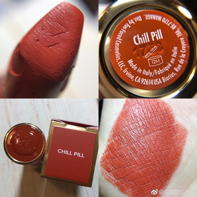 Son Thỏi Too Faced Peach Kiss Màu Chill Pill