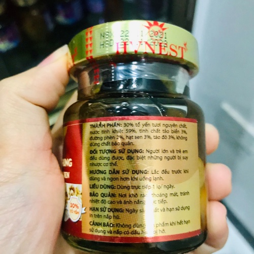Yến Tươi Không Chất Bảo Quản TỔ YẾN CHƯNG SẴN VỊ HẠT SEN TÁO ĐỎ YẾN SÀO HOÀNG VIỆT Nha Trang
