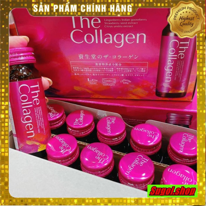 The Collagen Shiseido, The Collagen dạng nước uống đẹp da Nhật Bản. | Thế Giới Skin Care