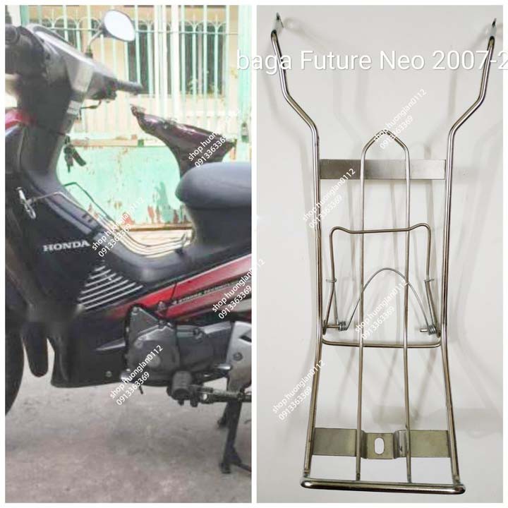 ( Hàng Chất, giá tốt ) Baga Xe Máy Lượn Giữa Future Neo 2007-2008 ( giá 1 chiếc)