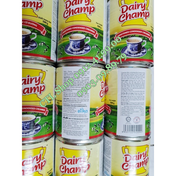 Sữa Đặc Có Đường Dairy Champ 0.5Kg