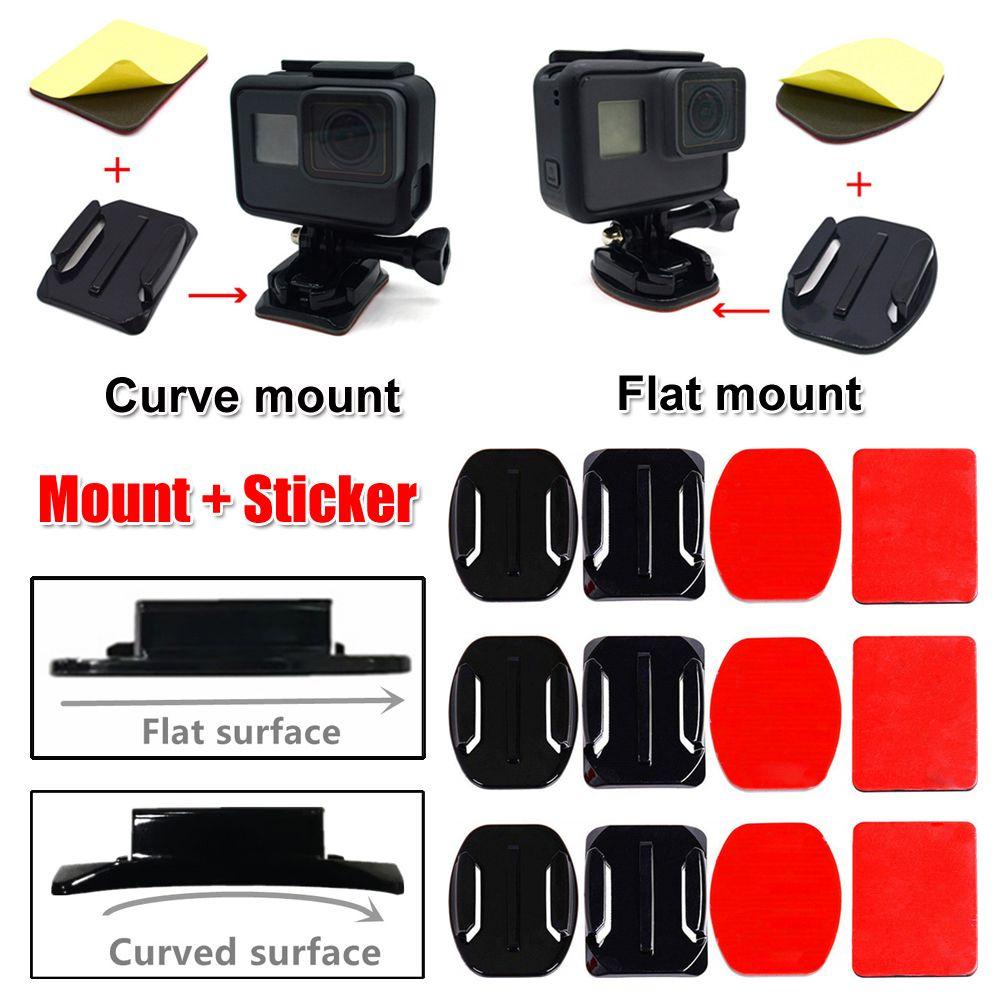 CHOOKEY Tấm Giá Đỡ GắN MáY ẢNh GoPro Hero Xiaomi Yi 4K