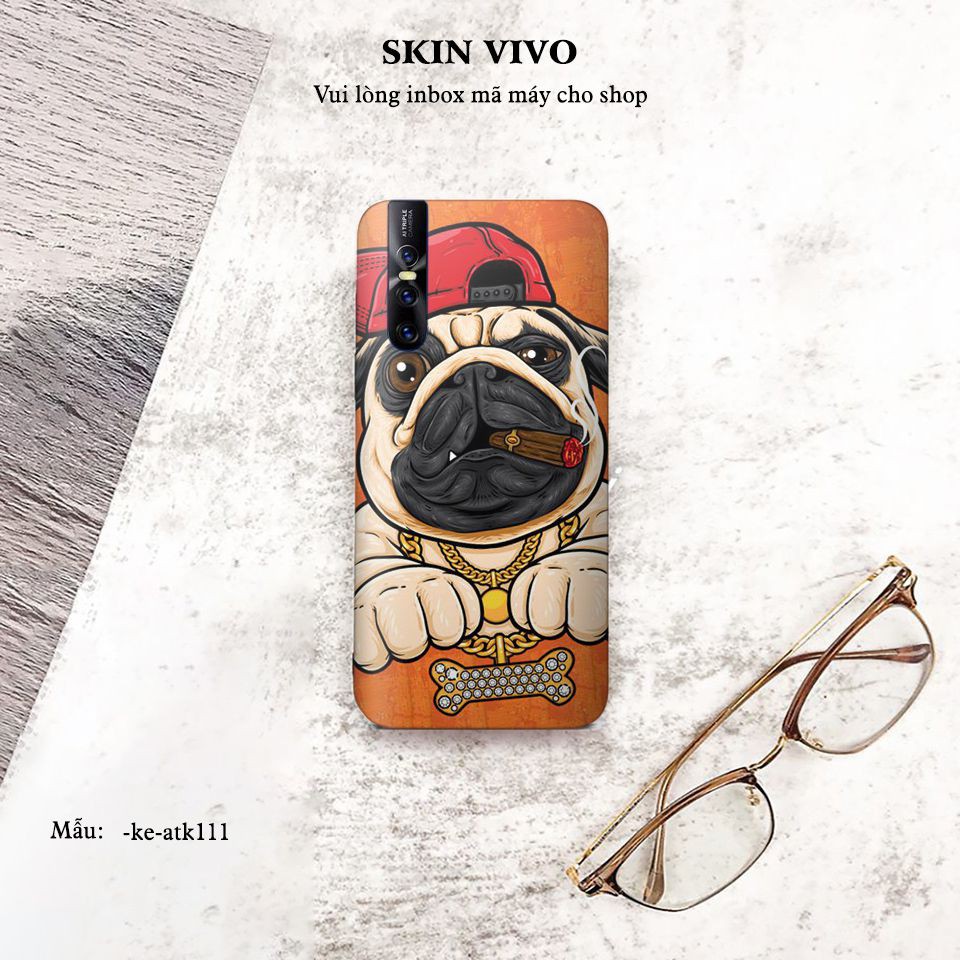 Skin dán cho các dòng điện thoại Vivo V11 - V11i - V15 in hình cực chất