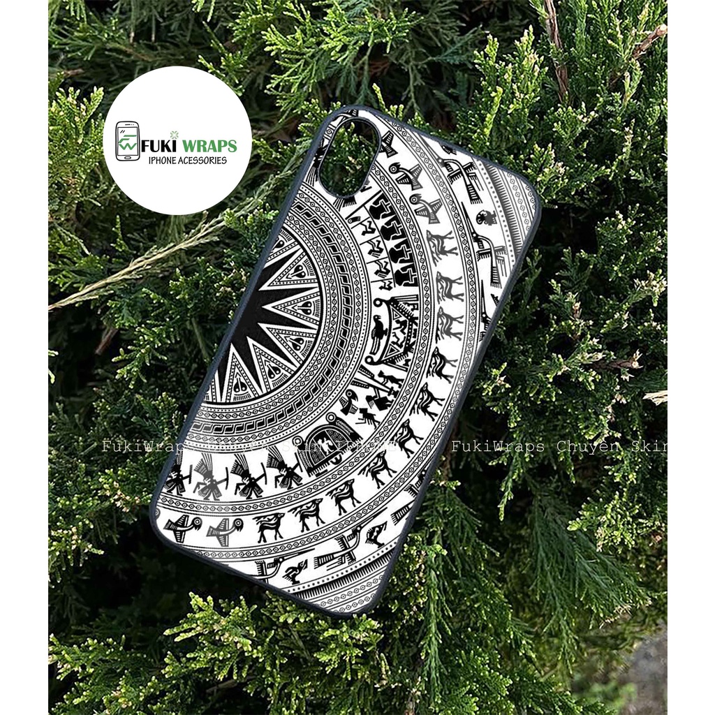 Ốp Lưng Kính Cường Lực / Case Trống Đồng Chống Vỡ Dành Cho 13ProMax 12ProMax 11ProMax X XSMAX Fukishop