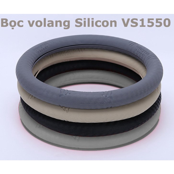 Bọc vô lăng ô tô được làm bằng silicone có gân massage VS2450