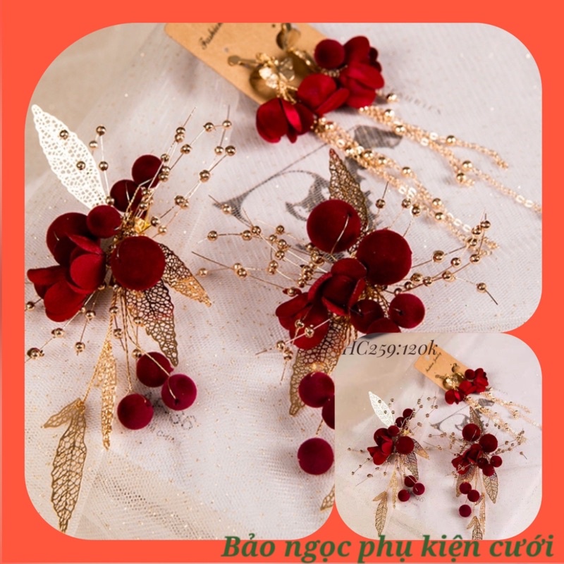 Cài tóc cô dâu (mẫu HC259)