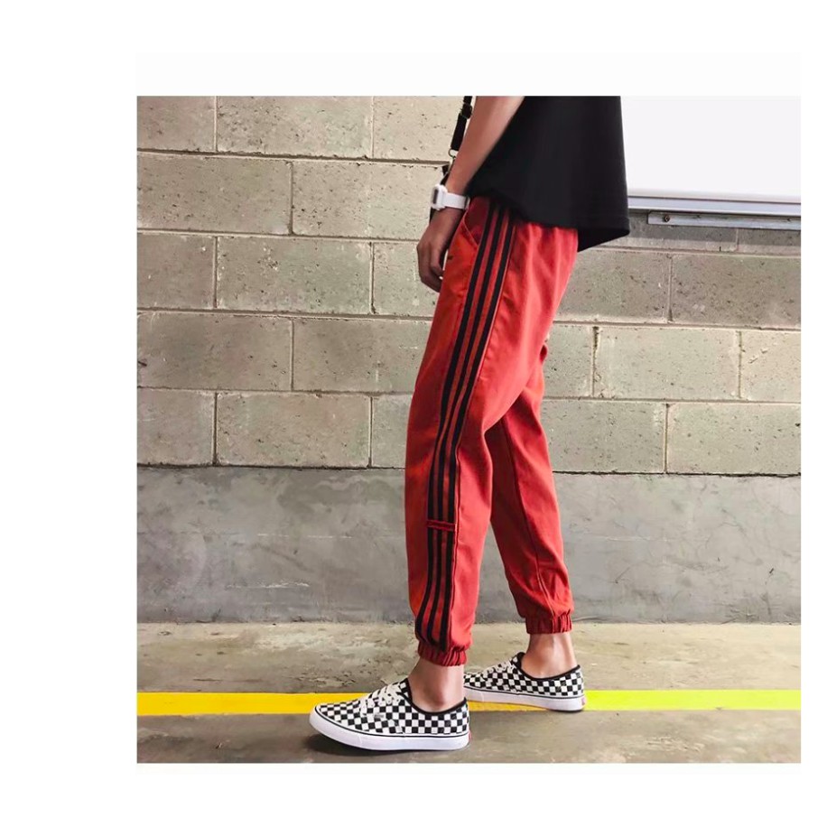 Quần jogger nam dáng rộng( màu cam) – phong cách hàn quốc mới 2018
