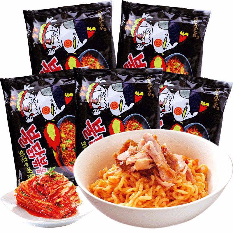 Mì cay Hàn Quốc, Mỳ cay Samyang combo 12 vị - ăn vặt Hà Nội giao hàng nhanh