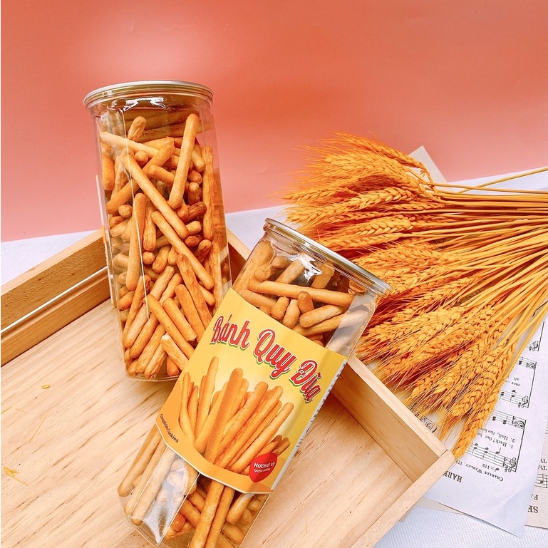 Bánh quy đũa bơ sữa hũ 250GR - Gìon Ngon Vị Bơ Sữa Thơm Lừng