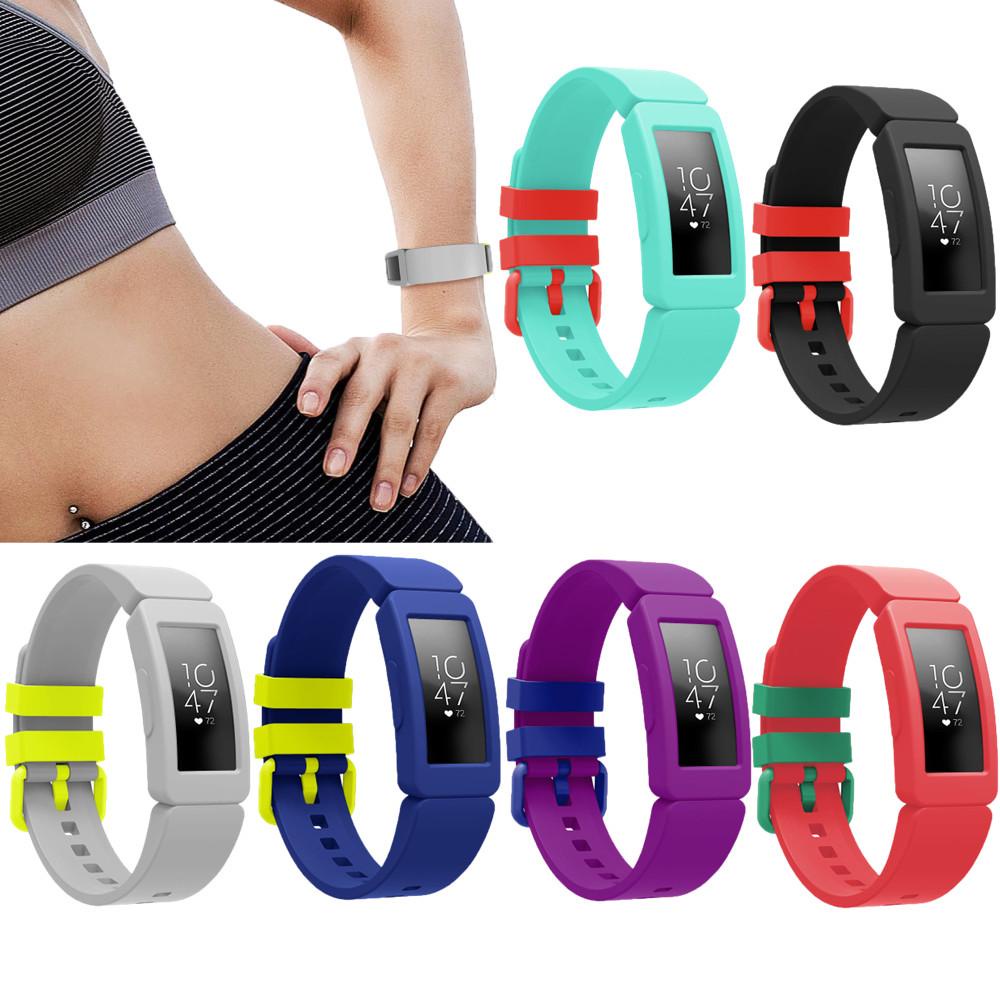 MELODG Dây Đeo Thay Thế Bằng Silicone Mềm Cho Fitbit inspire HR / Fitbit ACE 2