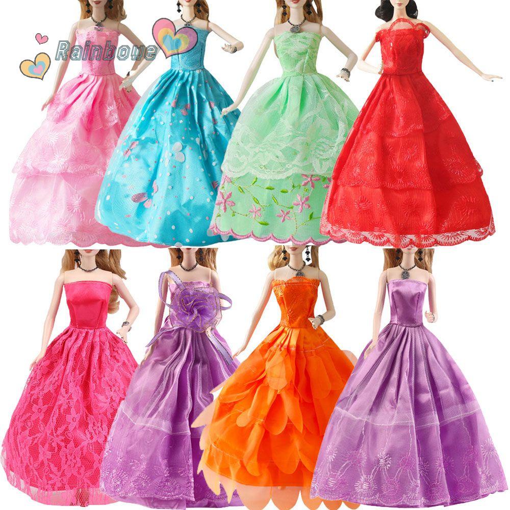 Đầm thời trang diy thiết kế dành cho cho búp bê 30cm